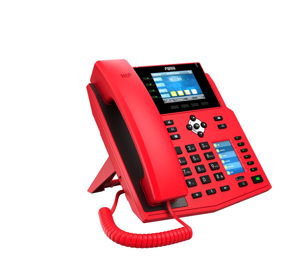 X5U-R Special Red IP Phone