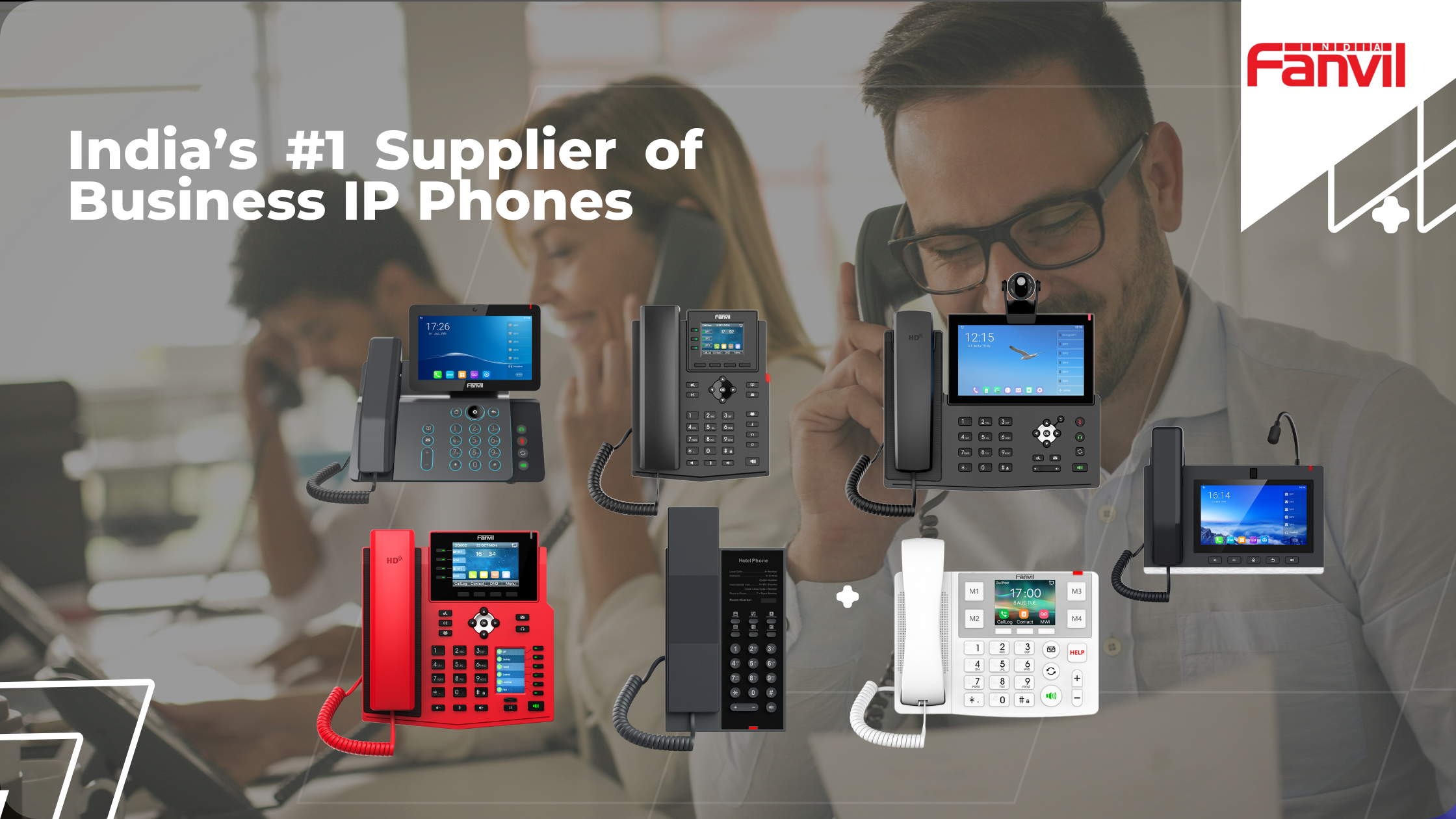 India’s #1 Supplier of Business IP Phones